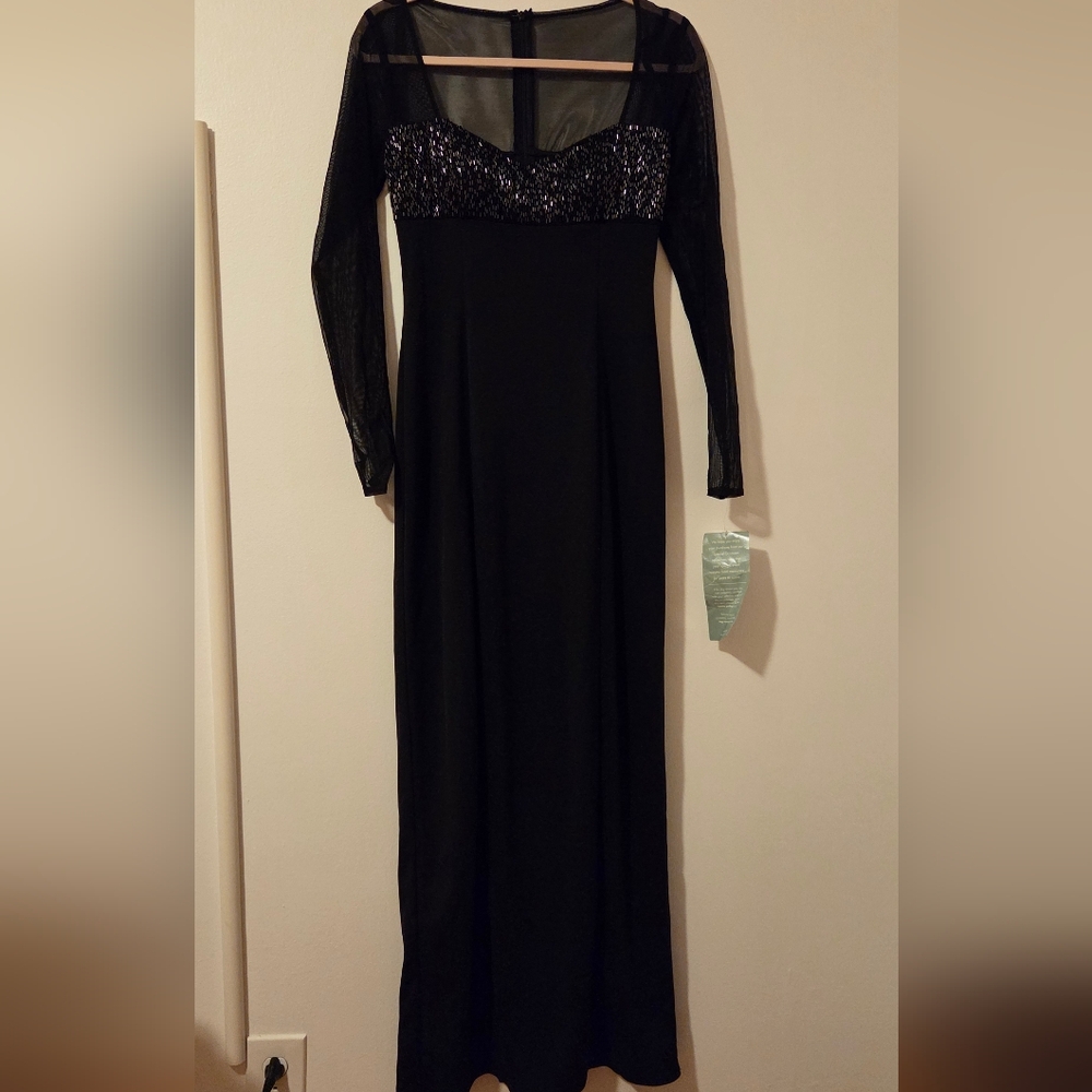 Elegant Black Evening Dress